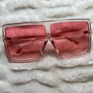 New Oversized Pink Shades